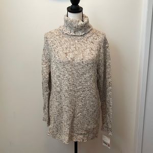 Liz Claiborne Chunky Turtleneck Sweater NWT